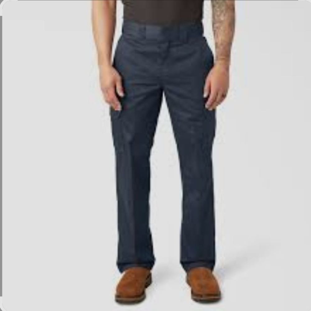 Dickies Men's Navy Pants Cargo Size 40x30